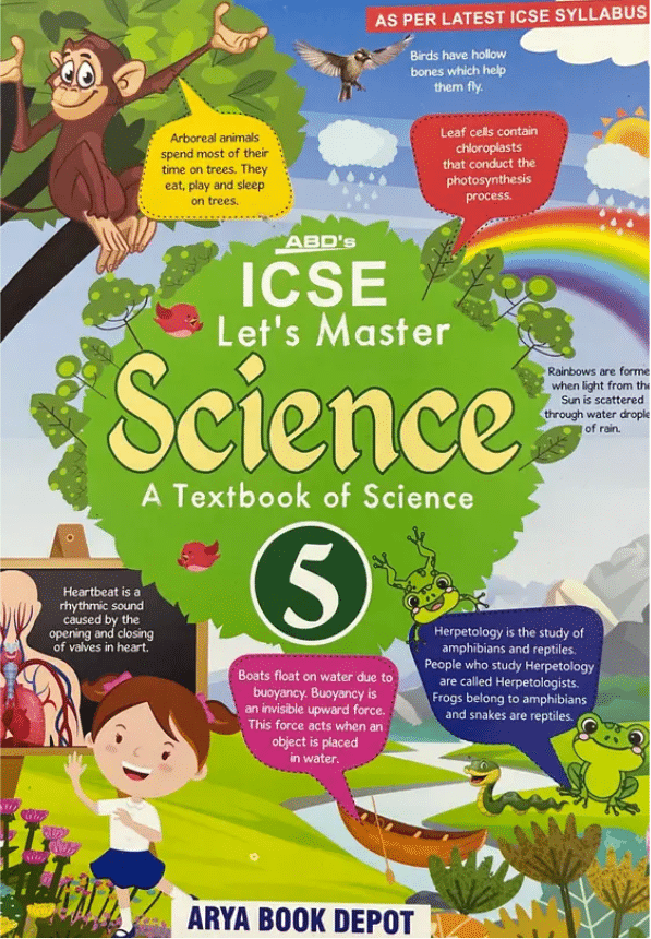     			ICSE Lets Master SCIENCE CLASS 5