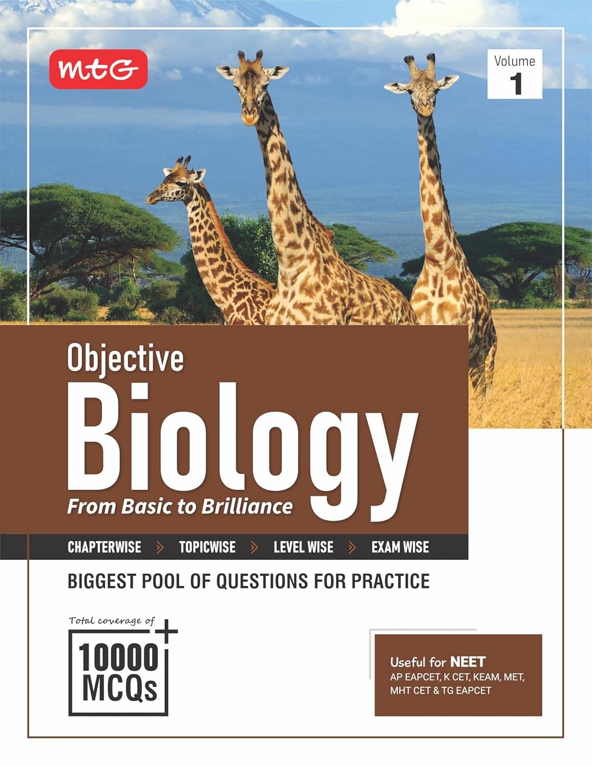 MTG Objective Biology Volume-1 For NEET & Other CET Entrances Exam | 10000+ Exercise MCQs & PYQs For Practice | Based on Latest Edition 2025-26 MTG Objective Biology Volume-1 For NEET & Other CET Entrances Exam | 10000+ Exercise MCQs & PYQs For Practice | Based on Latest Edition 2025-26
