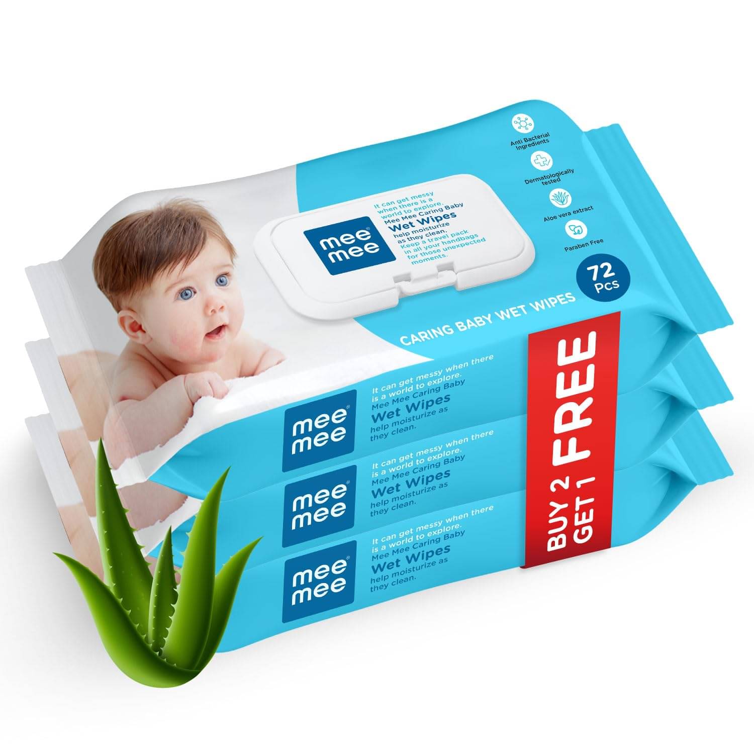     			Mee Mee Scented For Babies ( Pack of 3 )