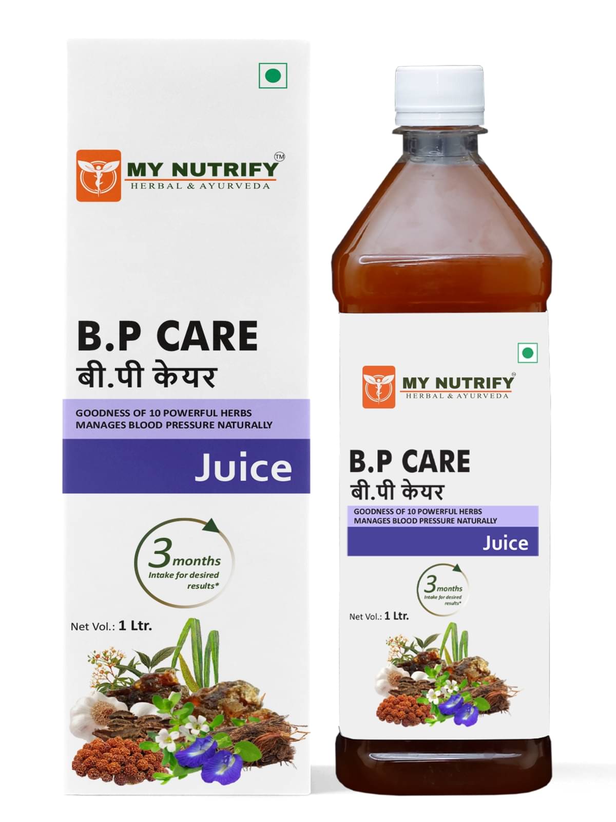     			My Nutrify Herbal & Ayurveda’s Heart Wellness Juice – 1L | Enriched with Arjuna, Sarpagandha, Shankhpushpi & More | Herbal Tonic for Daily Vitality & Balance