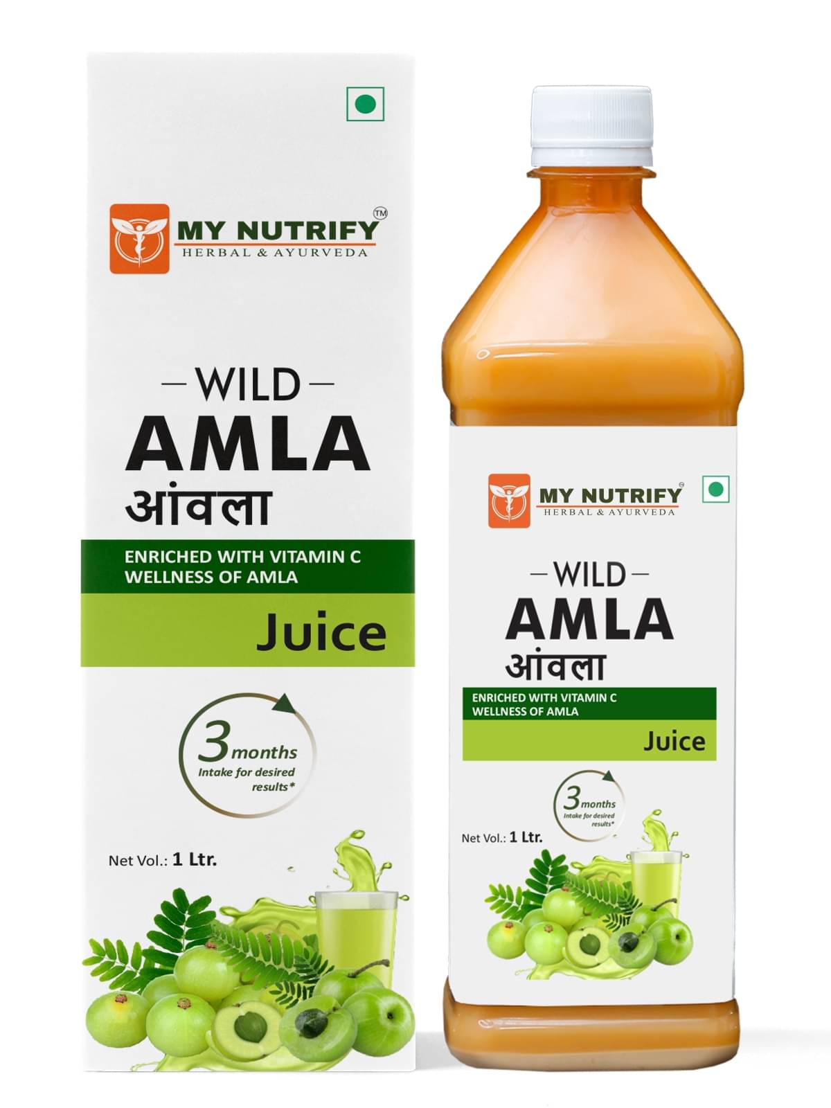     			My Nutrify Herbal & Ayurveda's Wild Amla Juice – 1L | Pure Ayurvedic Amla Extract | Natural Source of Vitamin C & Antioxidants | Supports Daily Wellness & Vitality