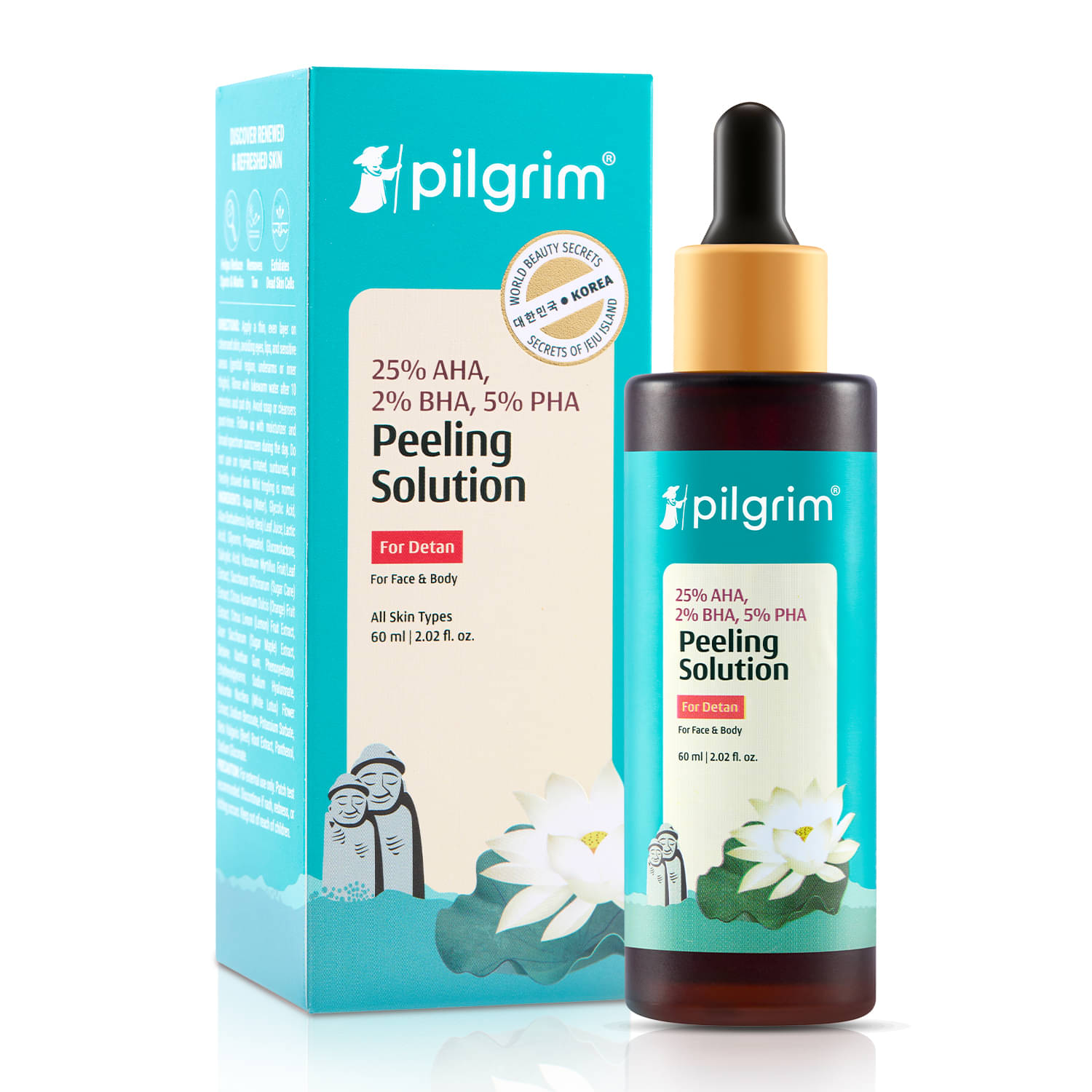     			PILGRIM Face Serum Alpha Hydroxy Acids Pigmentation Reducing For All Skin Type ( Pack of 1 )