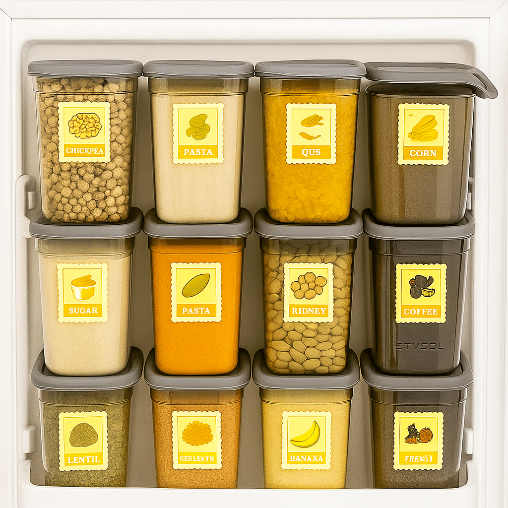    			Stysol Plastic Transparent Multi-Purpose Container ( Set of 12 )
