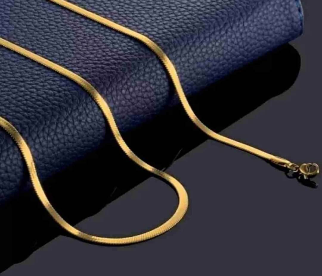     			THMT Gold Plated Chain ( Set of 1 )