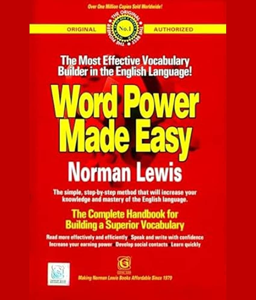 Word Power Made Easy Paperback – 25 November 2024 by Norman Lewis (Author) - Stationery | Buy online on ZillyBuy