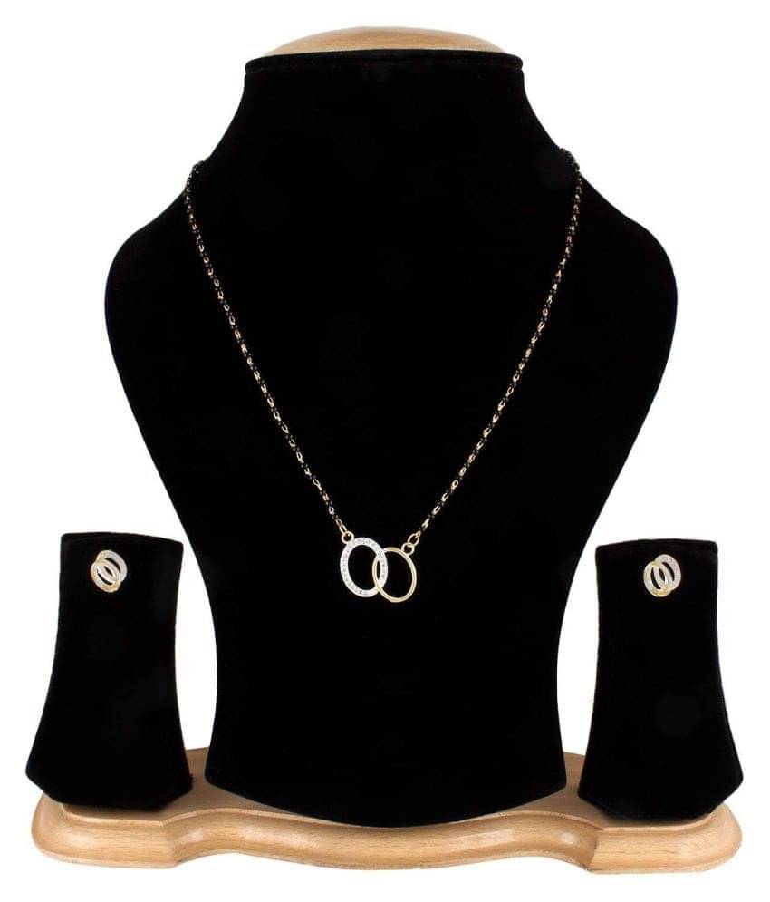     			Opus Gems Black Mangalsutra Set ( Pack of 1 )