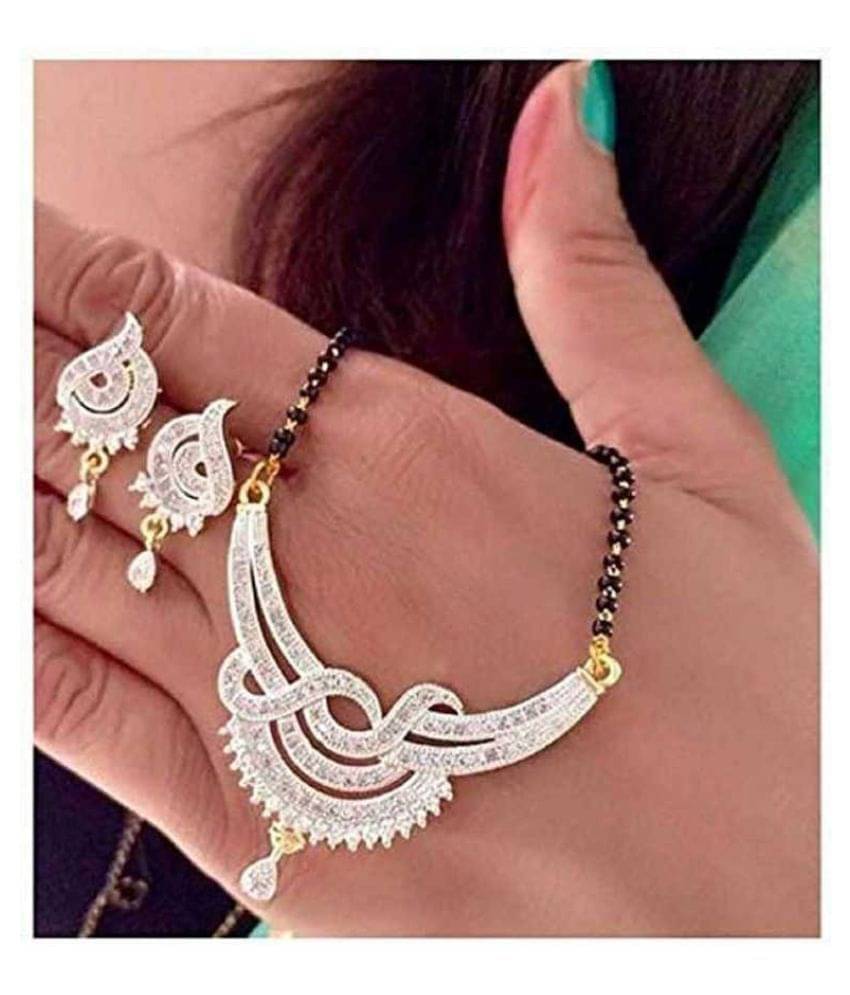 Opus Gems Black Mangalsutra Set ( Pack of 1 ) Opus Gems Black Mangalsutra Set ( Pack of 1 )