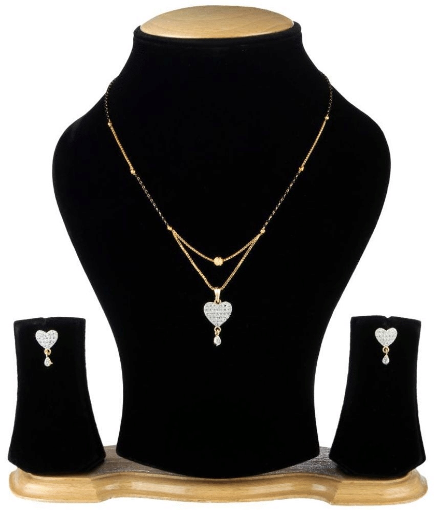 Opus Gems Black Mangalsutra Set ( Pack of 1 ) Opus Gems Black Mangalsutra Set ( Pack of 1 )