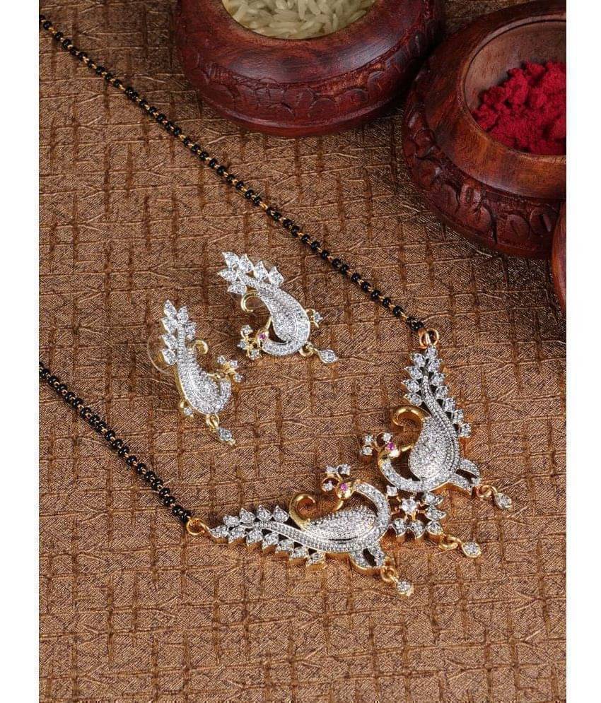 Opus Gems Black Mangalsutra Set ( Pack of 1 ) Opus Gems Black Mangalsutra Set ( Pack of 1 )