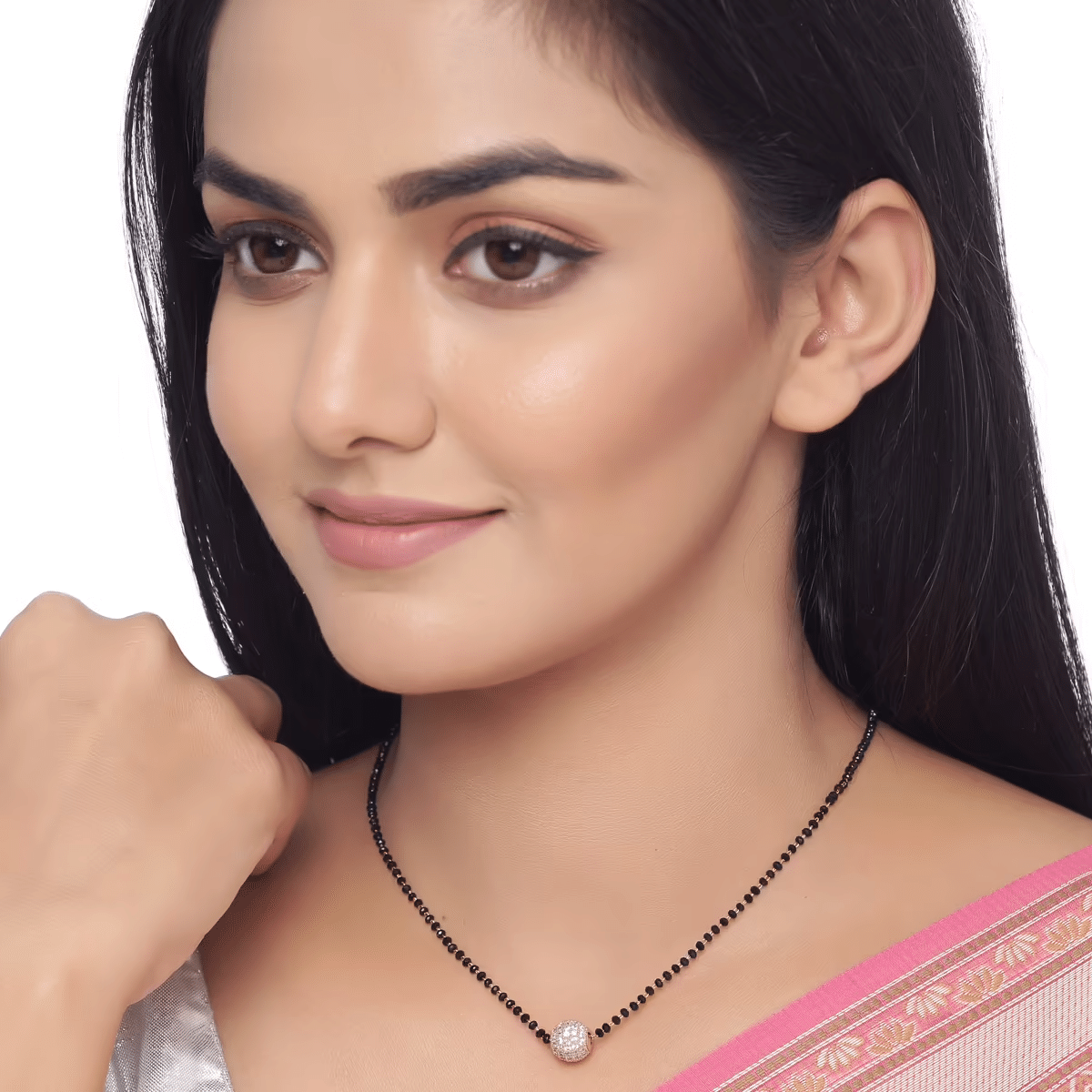     			Opus Gems Black Mangalsutra Set ( Pack of 1 )