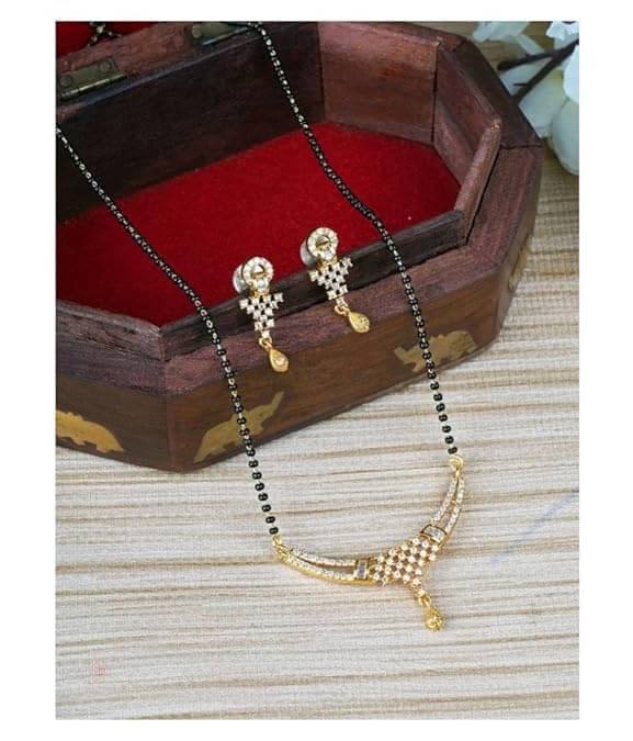 Opus Gems Black Mangalsutra Set ( Pack of 1 ) Opus Gems Black Mangalsutra Set ( Pack of 1 )