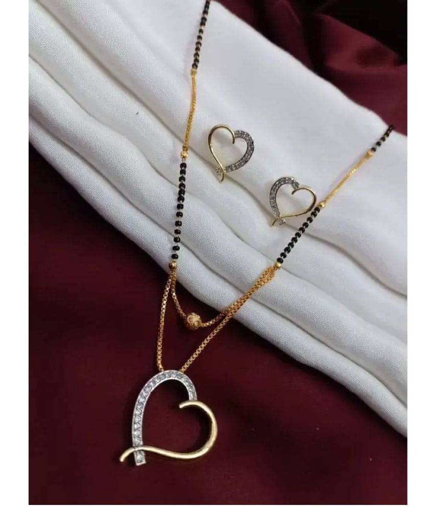     			Opus Gems Black Mangalsutra Set ( Pack of 1 )