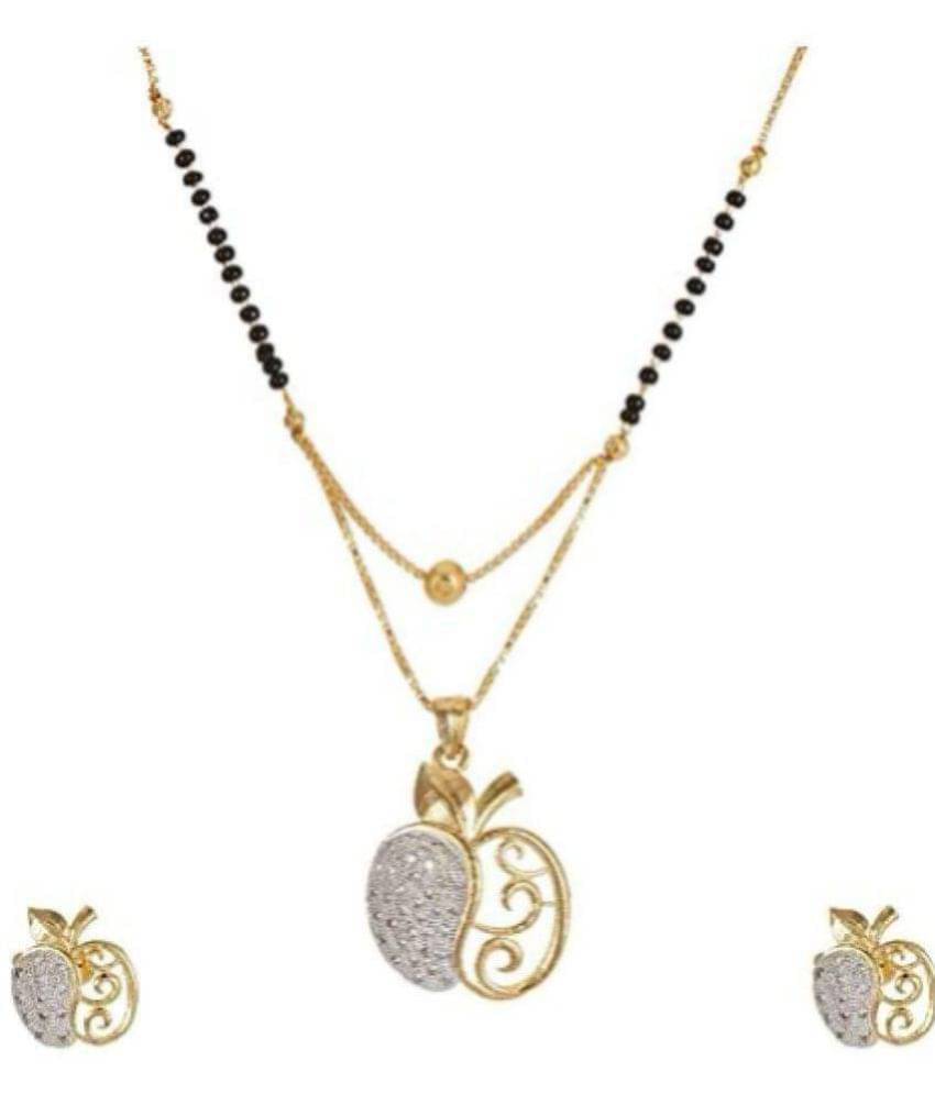     			Opus Gems Black Mangalsutra Set ( Pack of 1 )