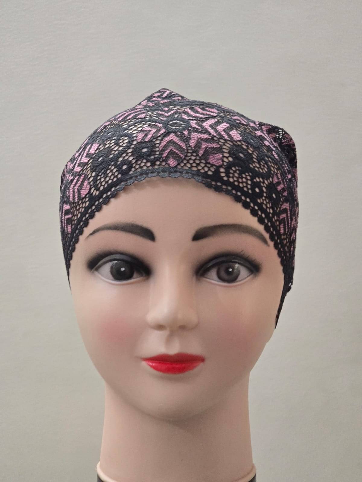     			A.K. EMPORIUM Lycra Hijab Black ( Pack of 1 )