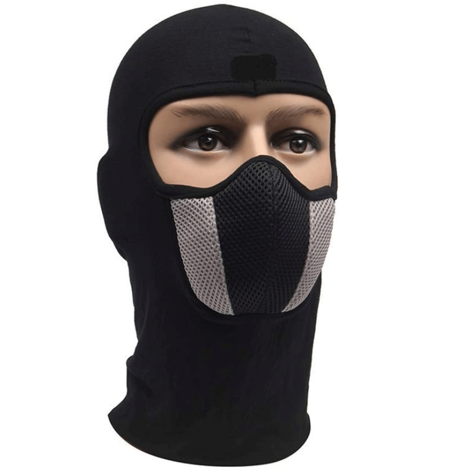 Aksmit Black Full Face Wind Proof Mask for Bike/Cycle Balaclava for Men & Women (Size: Free, 1 Piece)     			Aksmit Black Full Face Wind Proof Mask for Bike/Cycle Balaclava for Men & Women (Size: Free, 1 Piece)