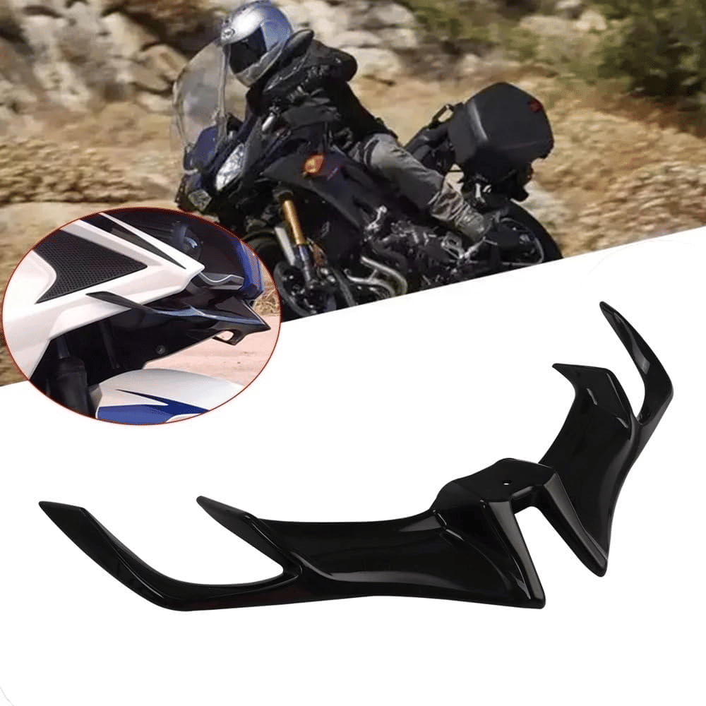 Aksmit ( Pack Of 1 ) Motorcycle Front Panel Bike Winglet Light Wiser Cap Fairing Compatible for All Model Bikes