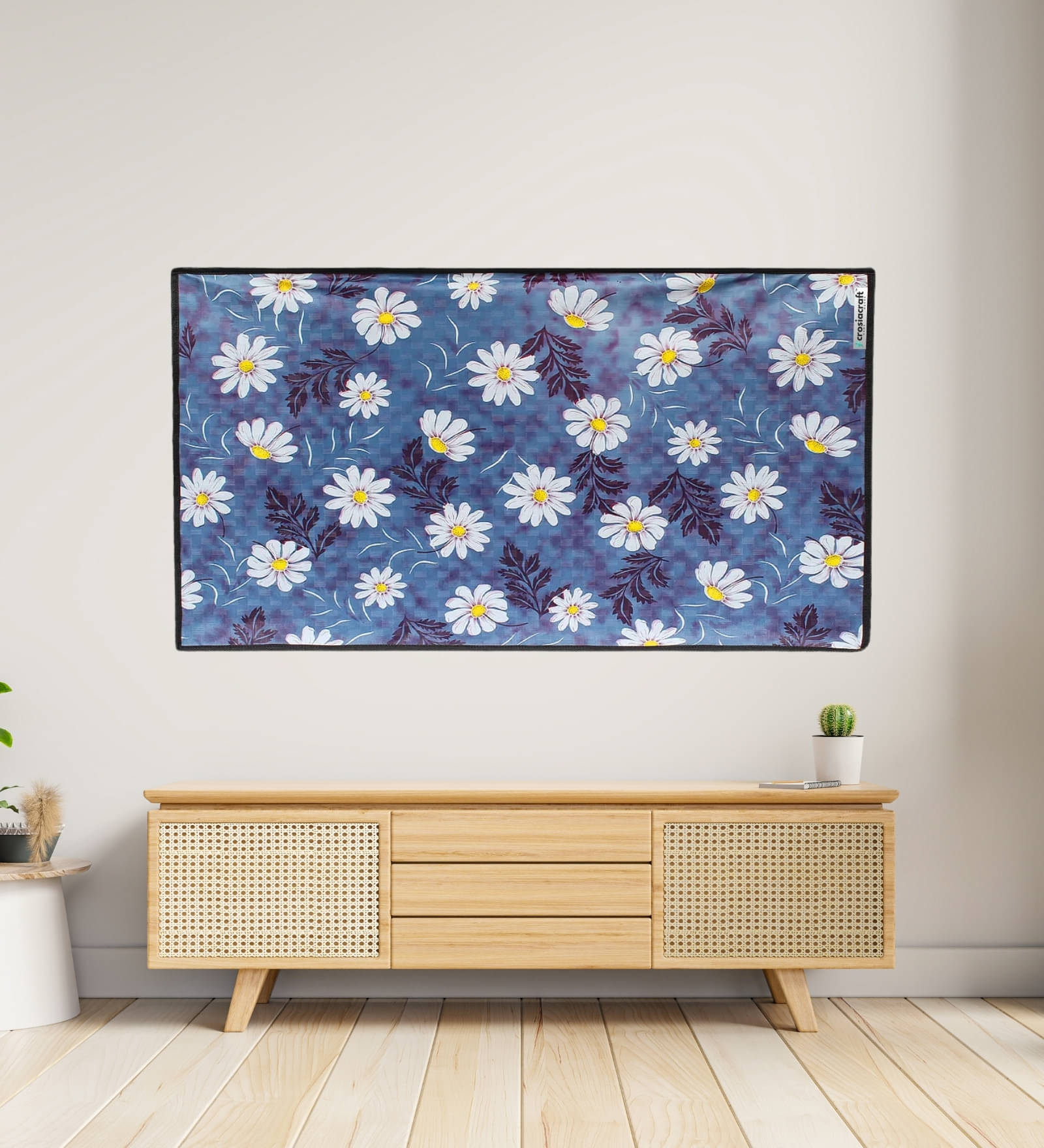 Crosia Craft Single PVC Blue TV Cover for Other Models 109 cm (43 in) LED/LCD TV Crosia Craft Single PVC Blue TV Cover for Other Models 109 cm (43 in) LED/LCD TV
