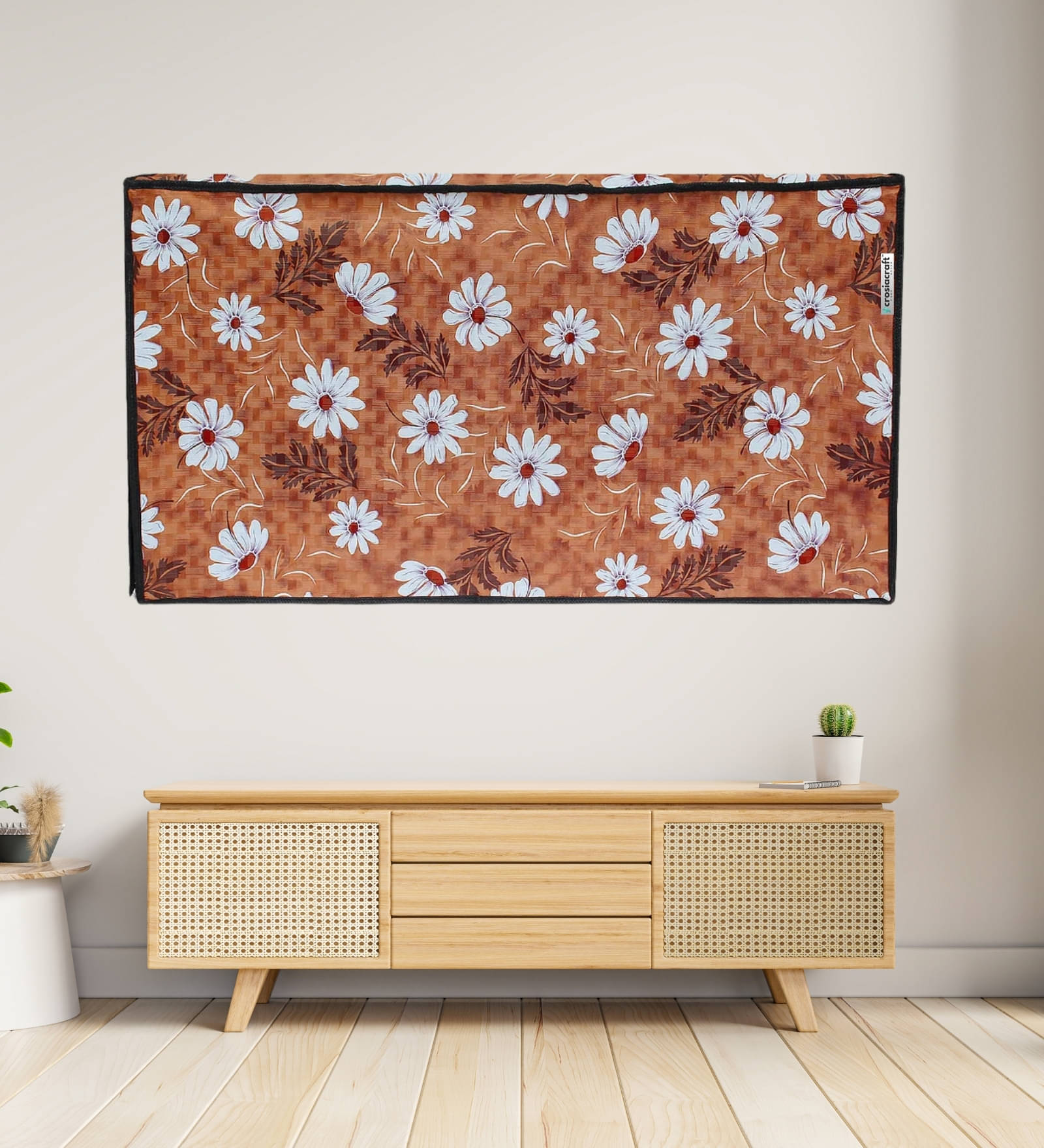 Crosia Craft Single PVC Brown TV Cover for Other Models 109 cm (43 in) LED/LCD TV Crosia Craft Single PVC Brown TV Cover for Other Models 109 cm (43 in) LED/LCD TV