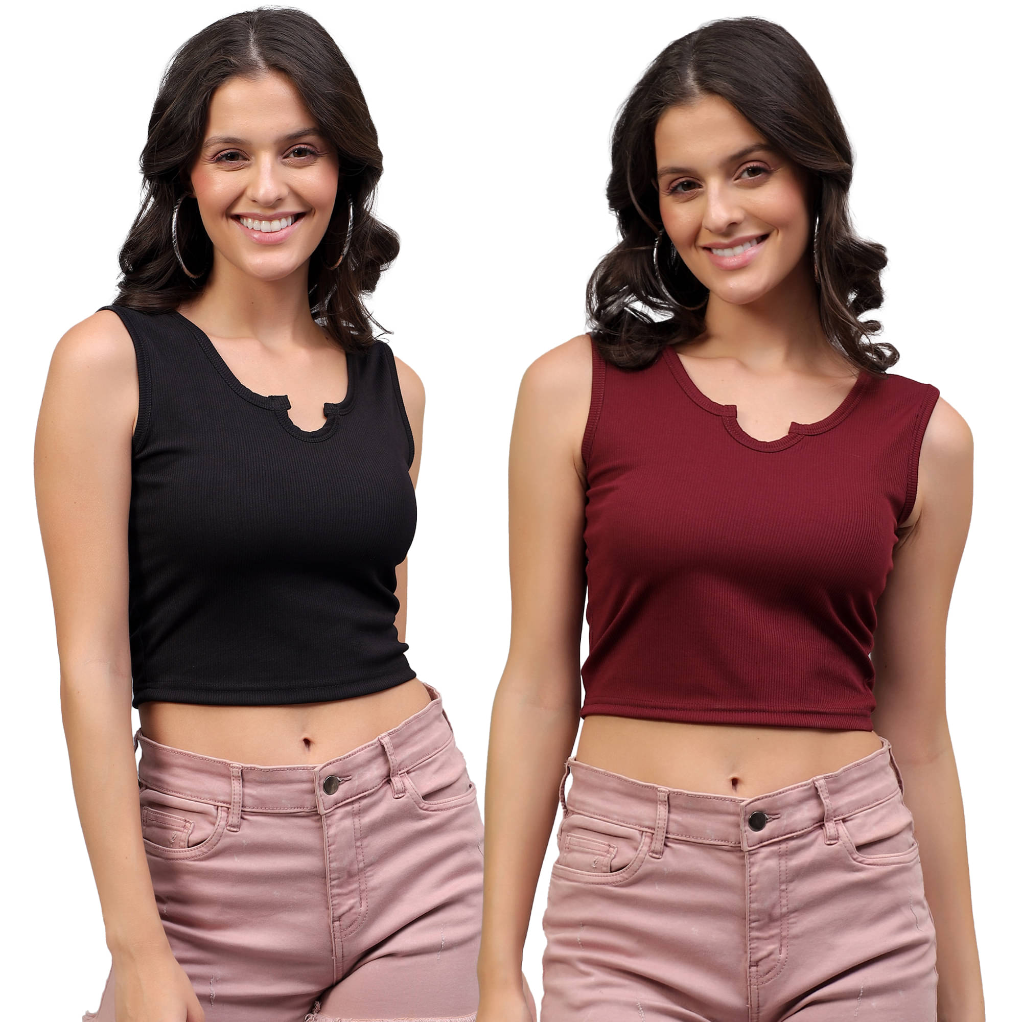     			Diaz Women's Lycra Crop Top ( Multicolor )
