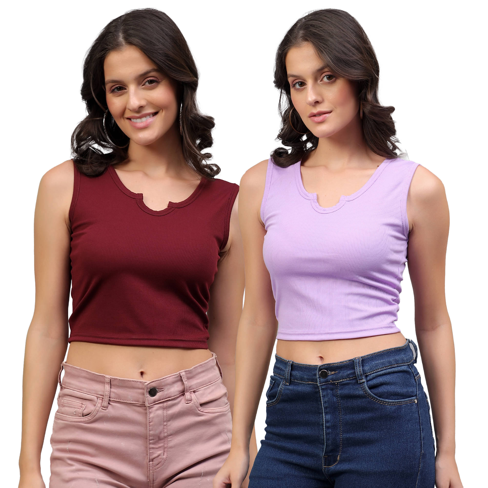     			Diaz Women's Lycra Crop Top ( Multicolor )