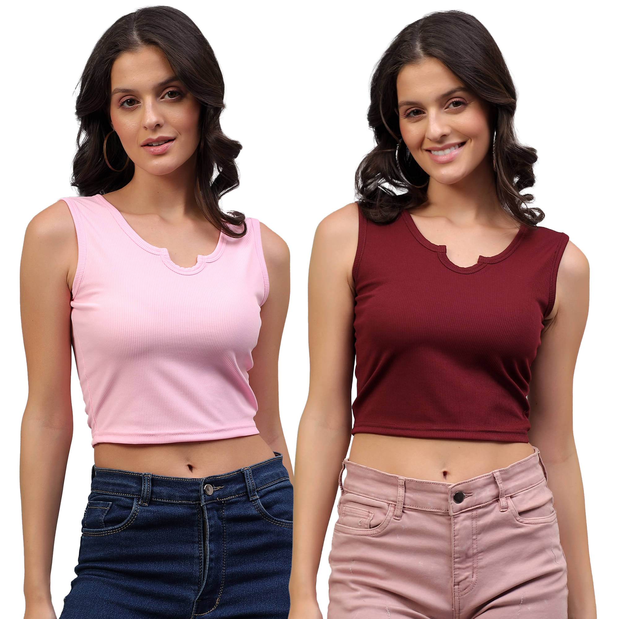     			Diaz Women's Lycra Crop Top ( Multicolor )