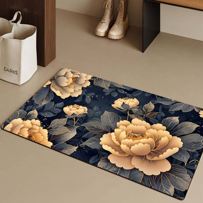 GEEO Set of 1 Anti-skid Rubber Door Mat ( 60 X 40 cm ) Multi GEEO Set of 1 Anti-skid Rubber Door Mat ( 60 X 40 cm ) Multi