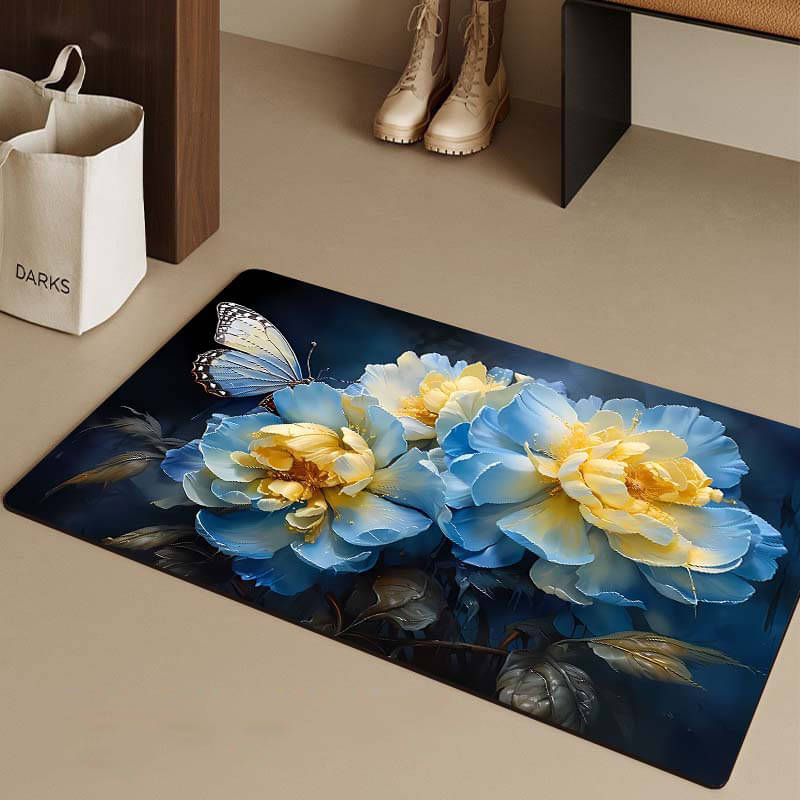 GEEO Set of 1 Anti-skid Rubber Door Mat ( 60 X 40 cm ) Multi GEEO Set of 1 Anti-skid Rubber Door Mat ( 60 X 40 cm ) Multi