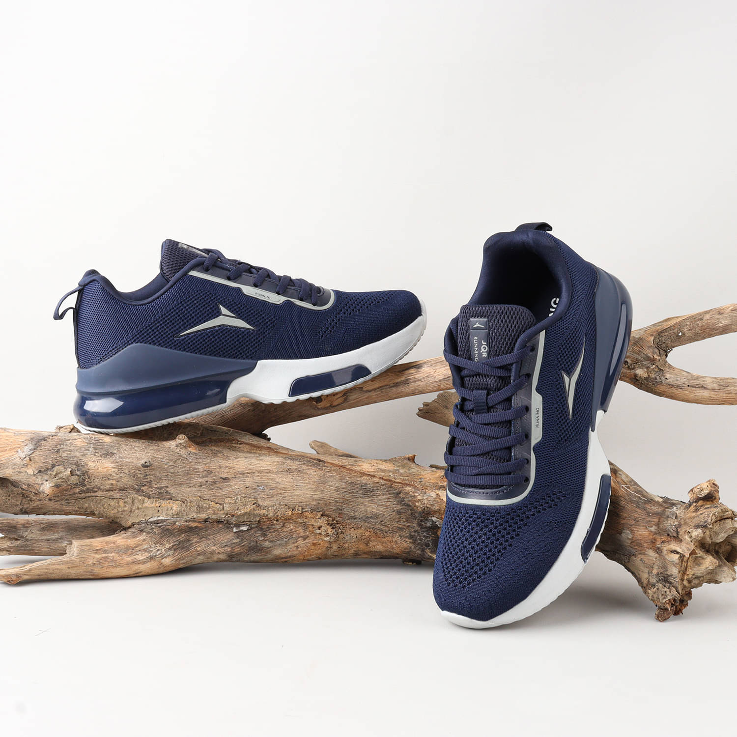     			JQR WELLINGTON Navy Men's Sports Running Shoes