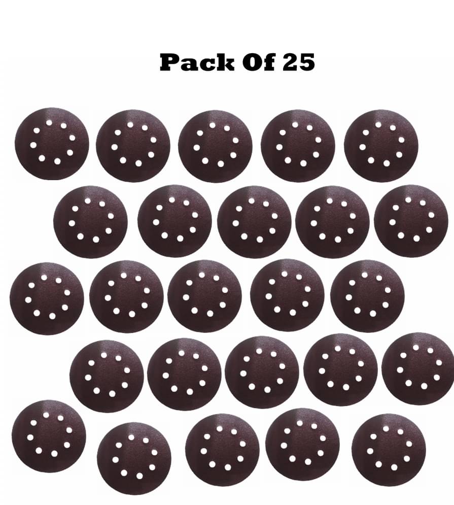OAYKAY TOOLS VELCRO DISC 125MM (5") PROFESSIONALS QUALITY 60 GRIT PACK OF 25     			OAYKAY TOOLS VELCRO DISC 125MM (5") PROFESSIONALS QUALITY 60 GRIT PACK OF 25