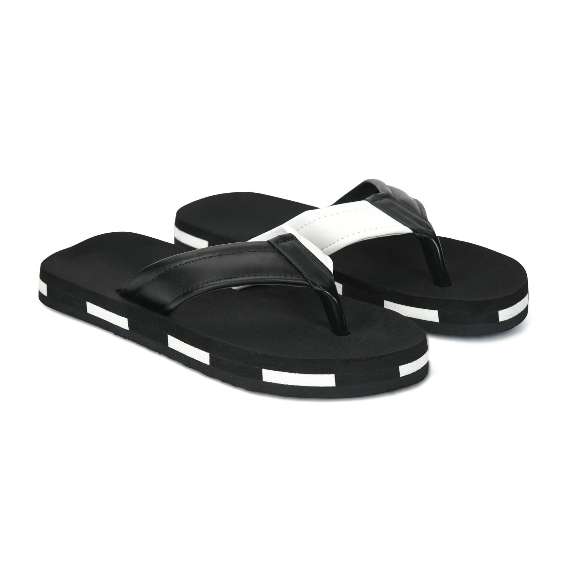     			STEPHORN Black Men's Thong Flip Flop