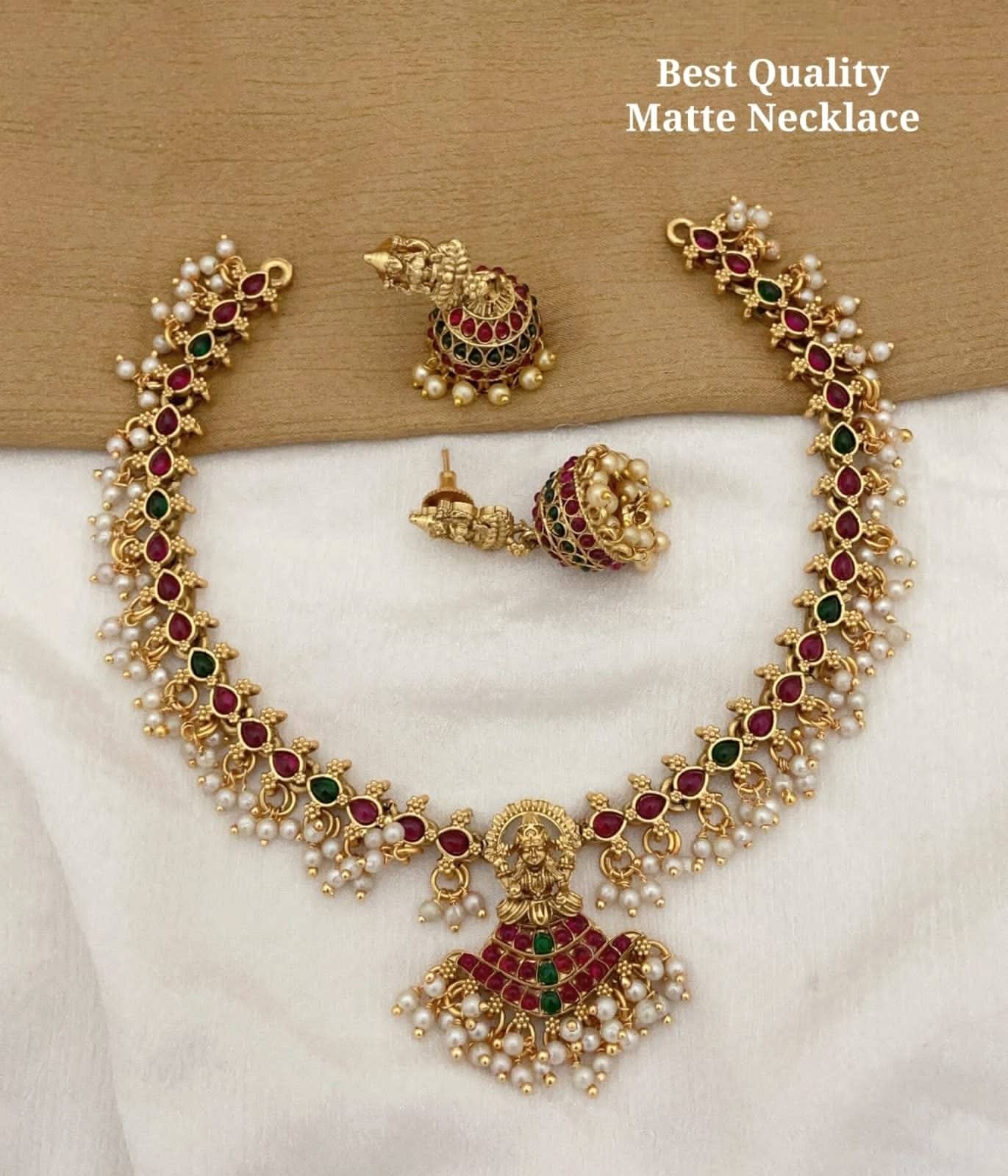     			Shilpa Creation Multi Color Alloy Necklace Set ( Pack of 1 )