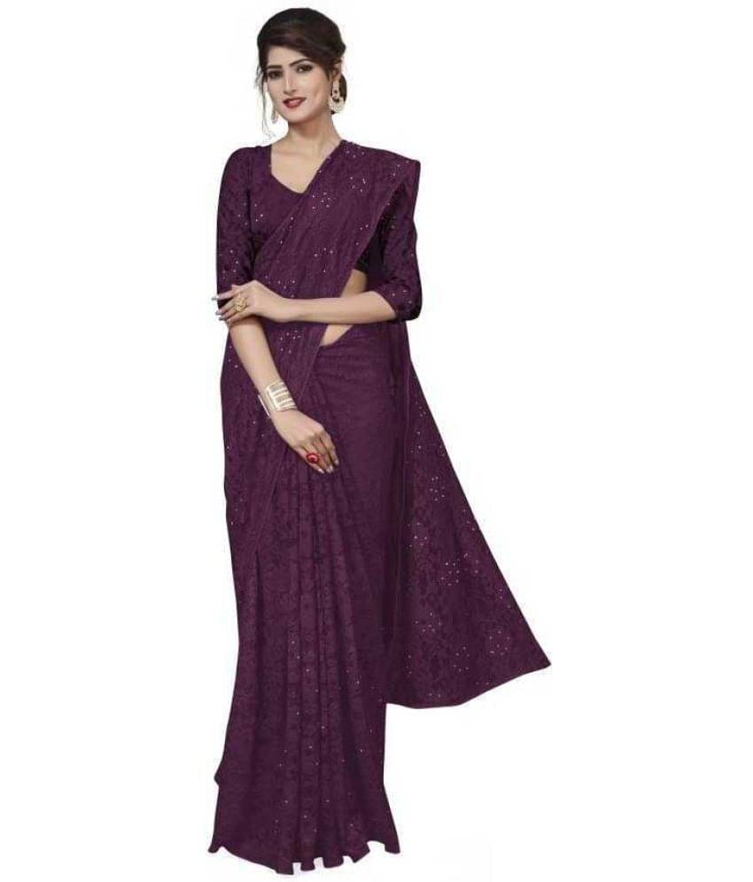 Suali Cotton Silk Applique Saree With Unstitched Blouse Piece ( Cream ) Suali Cotton Silk Applique Saree With Unstitched Blouse Piece ( Cream )