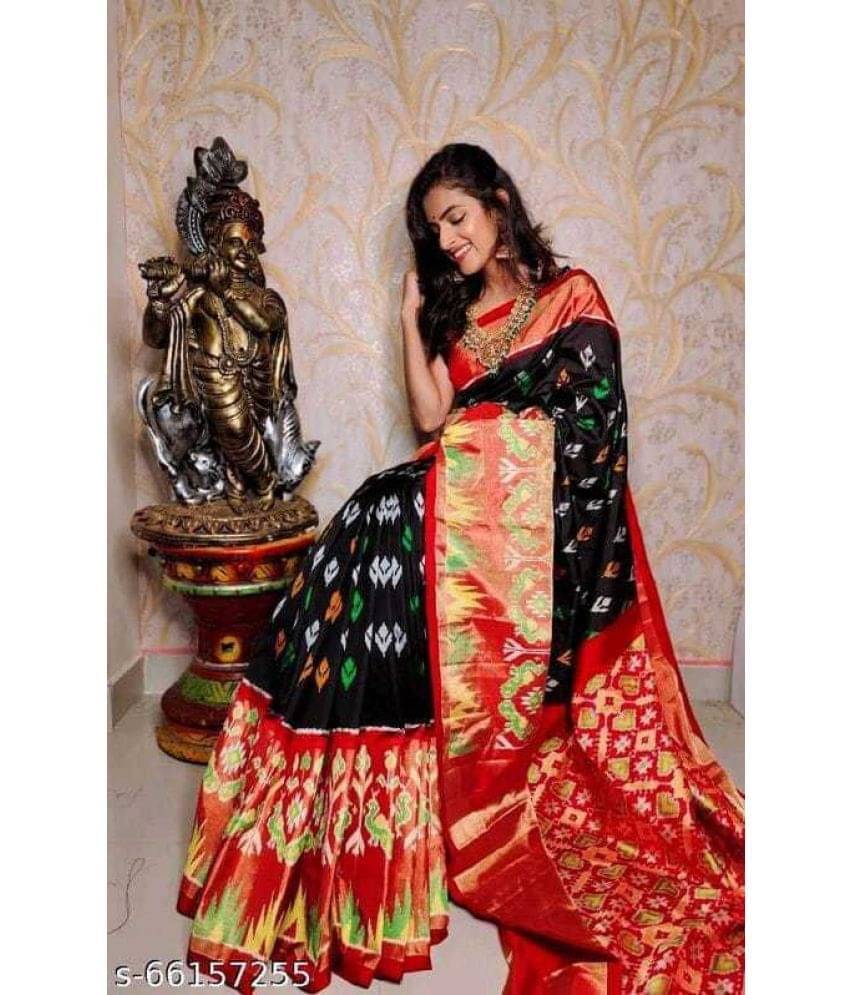     			Suali Cotton Silk Printed Saree With Unstitched Blouse Piece ( Multicolor 2 )