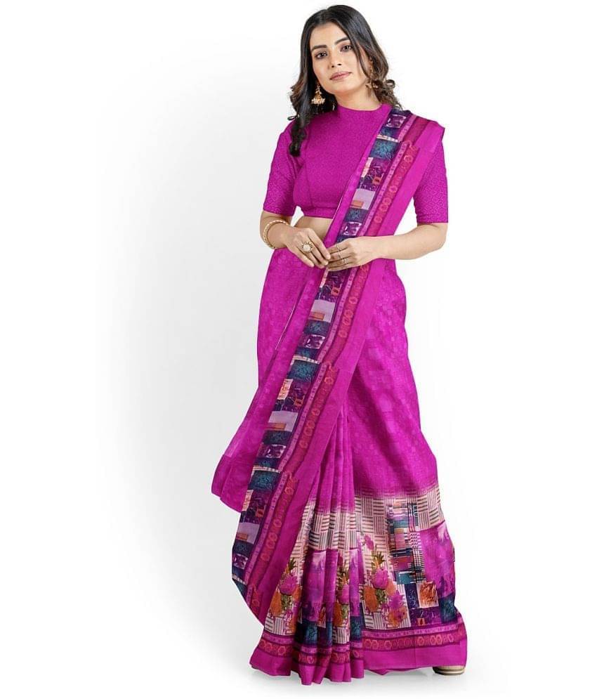     			Suali Net Cut Outs Saree With Unstitched Blouse Piece ( Green )