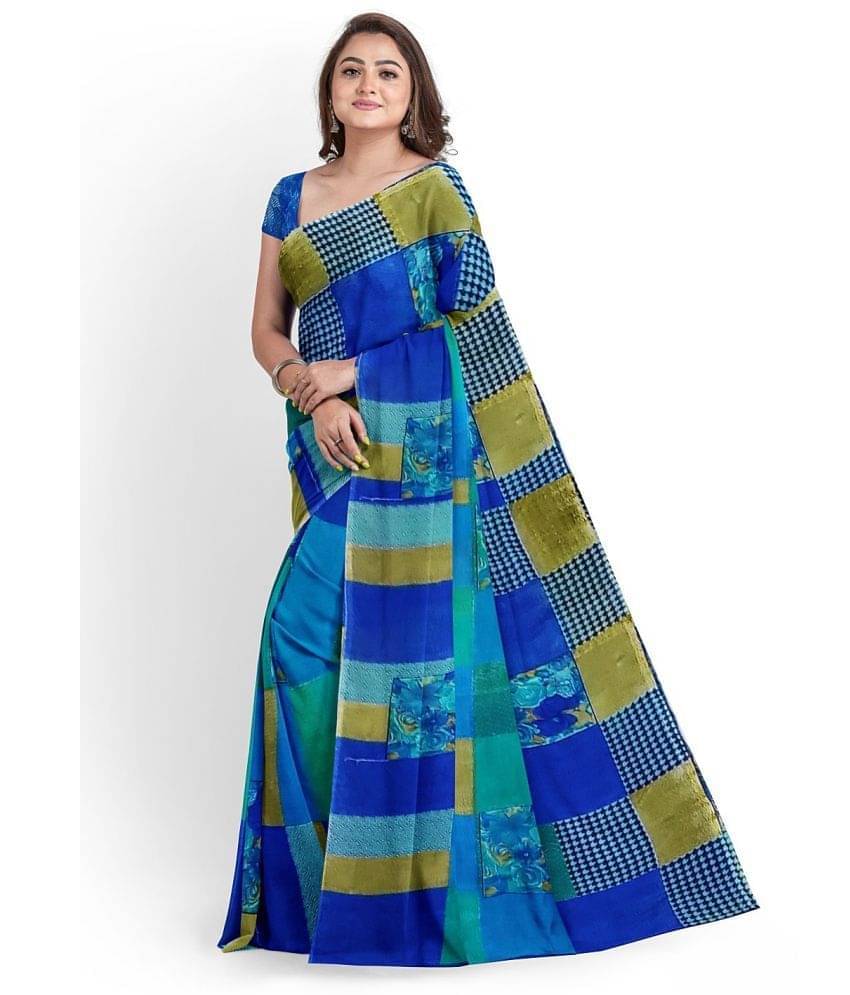 Suali Net Cut Outs Saree With Unstitched Blouse Piece ( White ) Suali Net Cut Outs Saree With Unstitched Blouse Piece ( White )