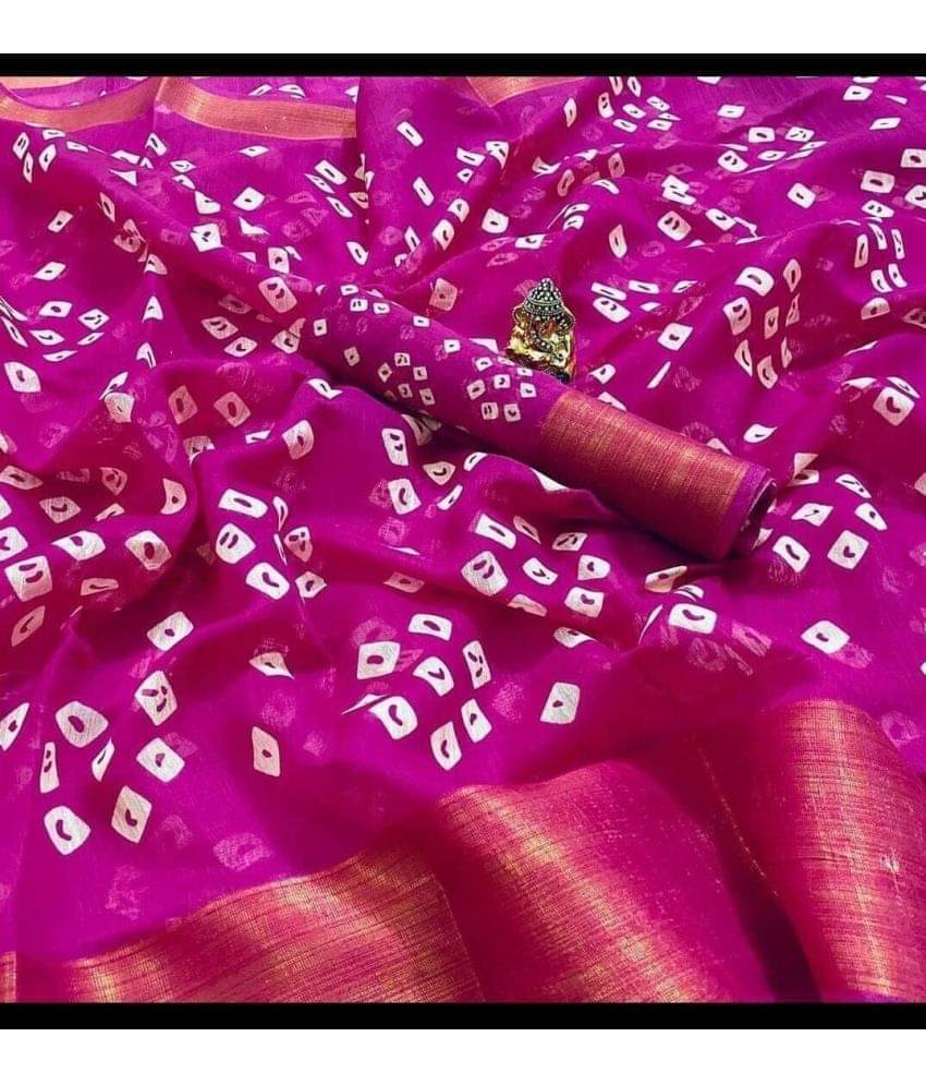    			YUGAVEERAA Cotton Silk Applique Saree With Unstitched Blouse Piece ( Green )