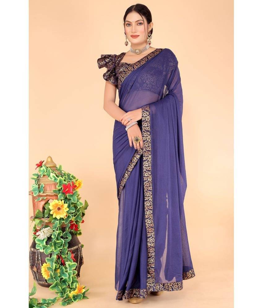YUGAVEERAA Cotton Silk Applique Saree With Unstitched Blouse Piece ( Black ) YUGAVEERAA Cotton Silk Applique Saree With Unstitched Blouse Piece ( Black )
