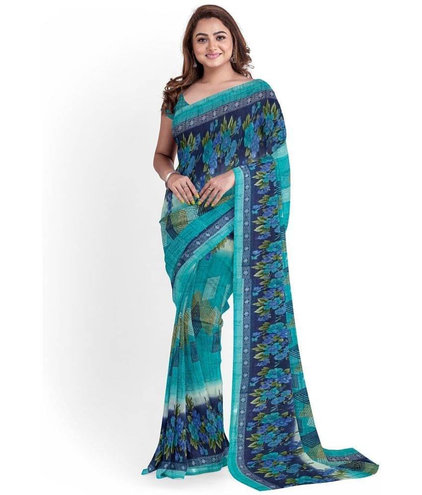 YUGAVEERAA Cotton Silk Colorblock Saree With Unstitched Blouse Piece ( Cream ) YUGAVEERAA Cotton Silk Colorblock Saree With Unstitched Blouse Piece ( Cream )