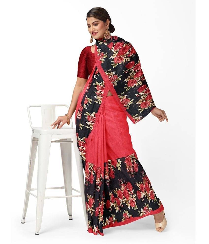 YUGAVEERAA Net Cut Outs Saree With Unstitched Blouse Piece ( Blue ) YUGAVEERAA Net Cut Outs Saree With Unstitched Blouse Piece ( Blue )