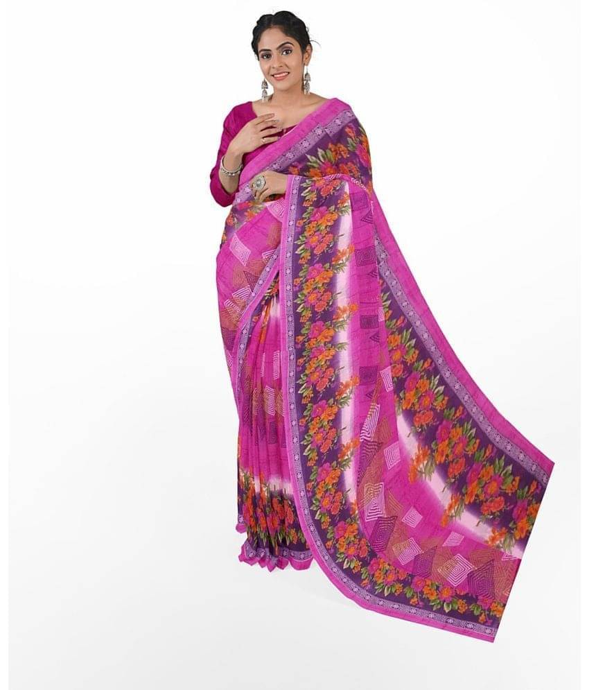     			YUGAVEERAA Net Cut Outs Saree With Unstitched Blouse Piece ( Green )