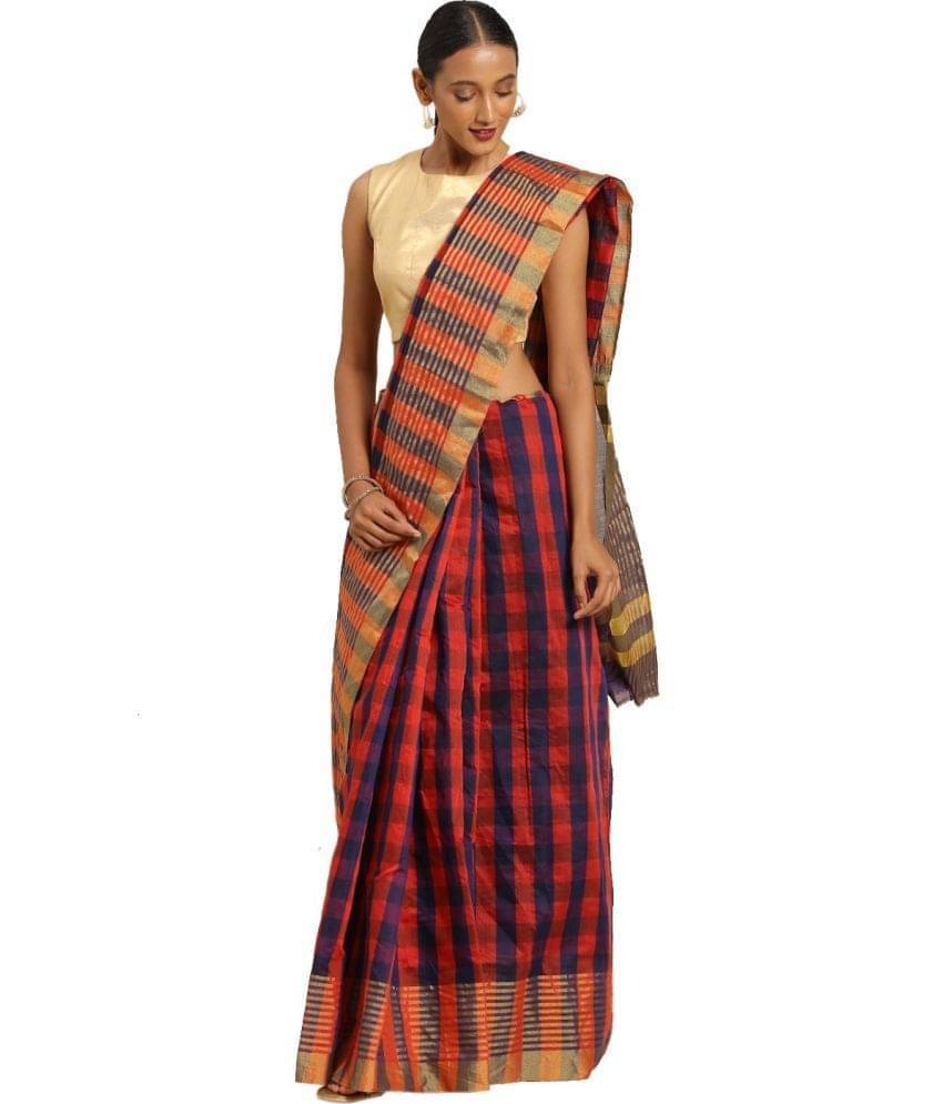 YUGAVEERAA Net Cut Outs Saree With Unstitched Blouse Piece ( Blue ) YUGAVEERAA Net Cut Outs Saree With Unstitched Blouse Piece ( Blue )