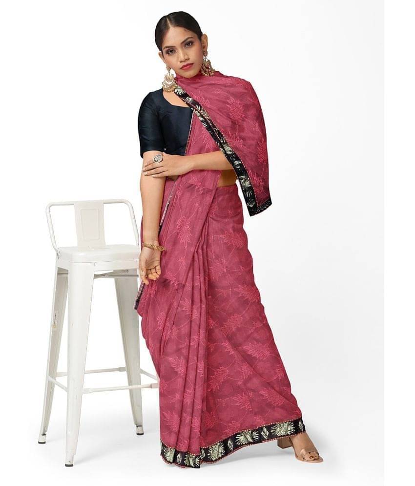 YUGAVEERAA Net Cut Outs Saree With Unstitched Blouse Piece ( Silver ) YUGAVEERAA Net Cut Outs Saree With Unstitched Blouse Piece ( Silver )