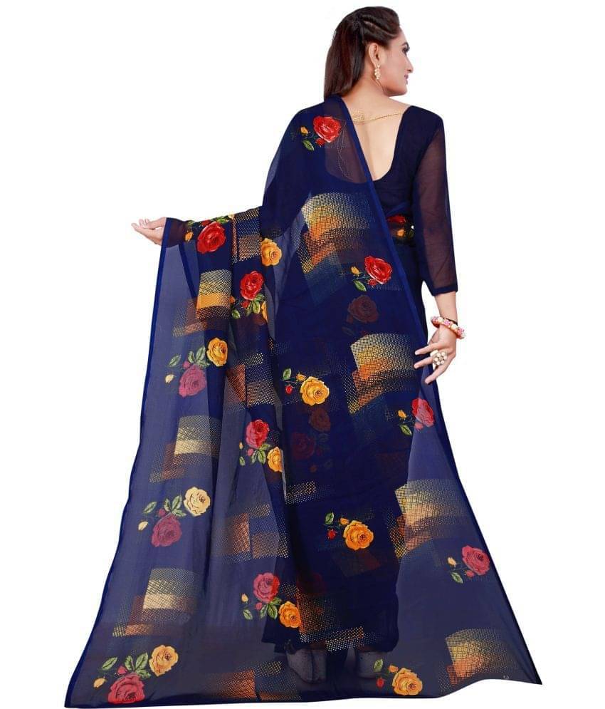 YUGAVEERAA Net Cut Outs Saree With Unstitched Blouse Piece ( Black ) YUGAVEERAA Net Cut Outs Saree With Unstitched Blouse Piece ( Black )