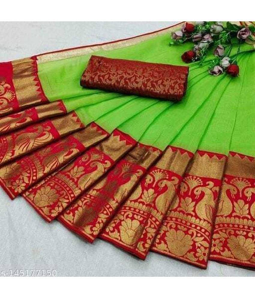     			YUGAVEERAA Net Cut Outs Saree With Unstitched Blouse Piece ( Grey )