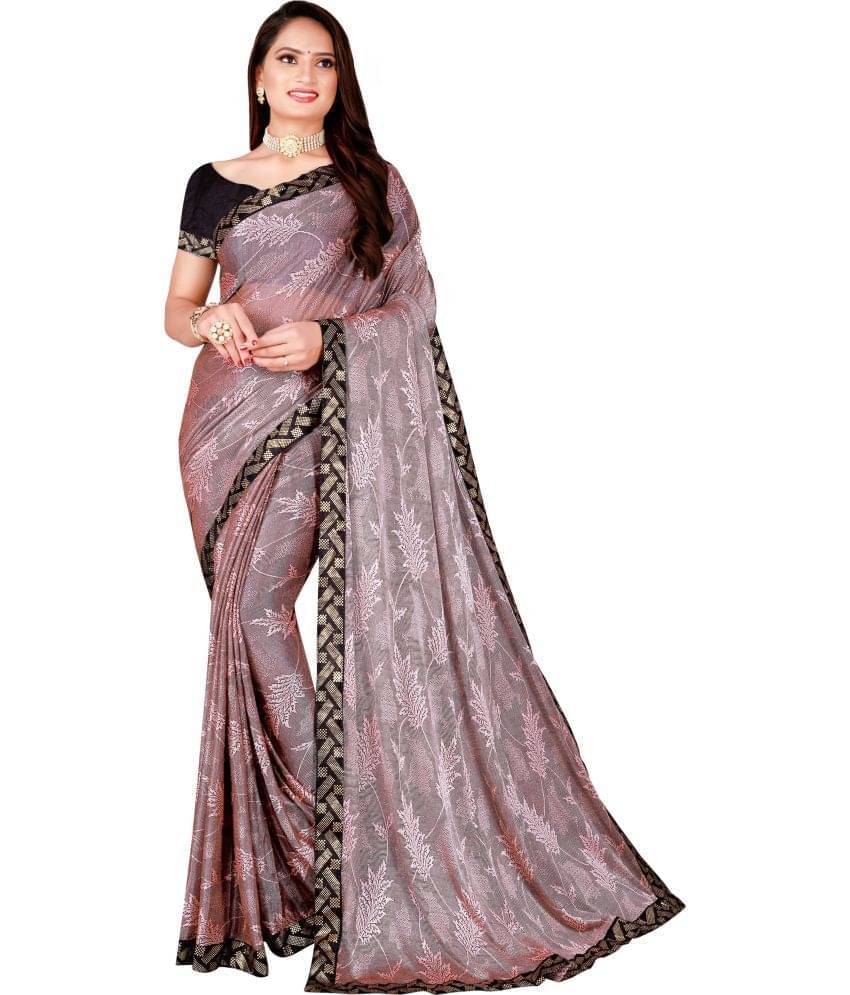 YUGAVEERAA Net Cut Outs Saree With Unstitched Blouse Piece ( Pink ) YUGAVEERAA Net Cut Outs Saree With Unstitched Blouse Piece ( Pink )