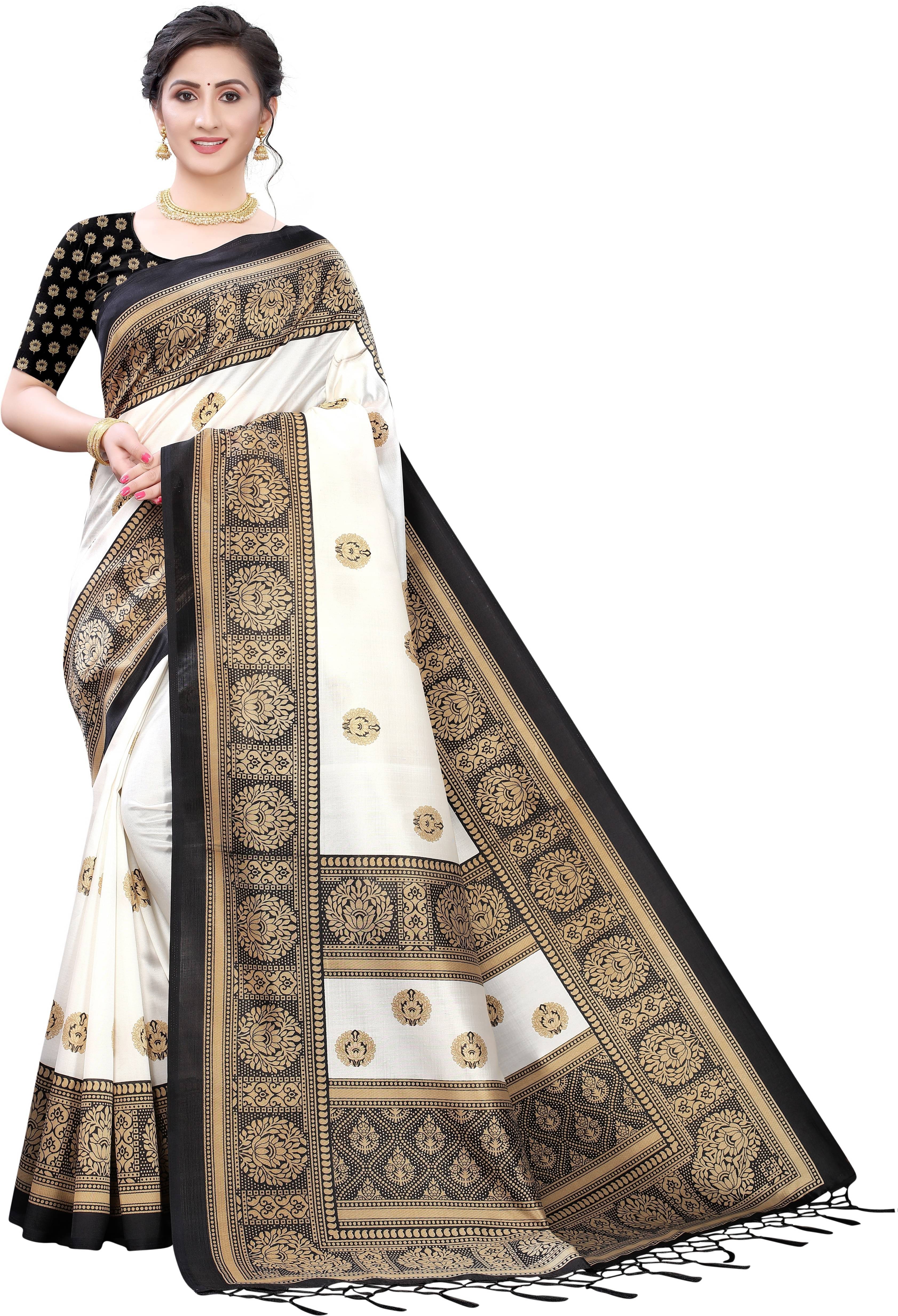YUGAVEERAA Net Cut Outs Saree With Unstitched Blouse Piece ( Multicolor ) YUGAVEERAA Net Cut Outs Saree With Unstitched Blouse Piece ( Multicolor )