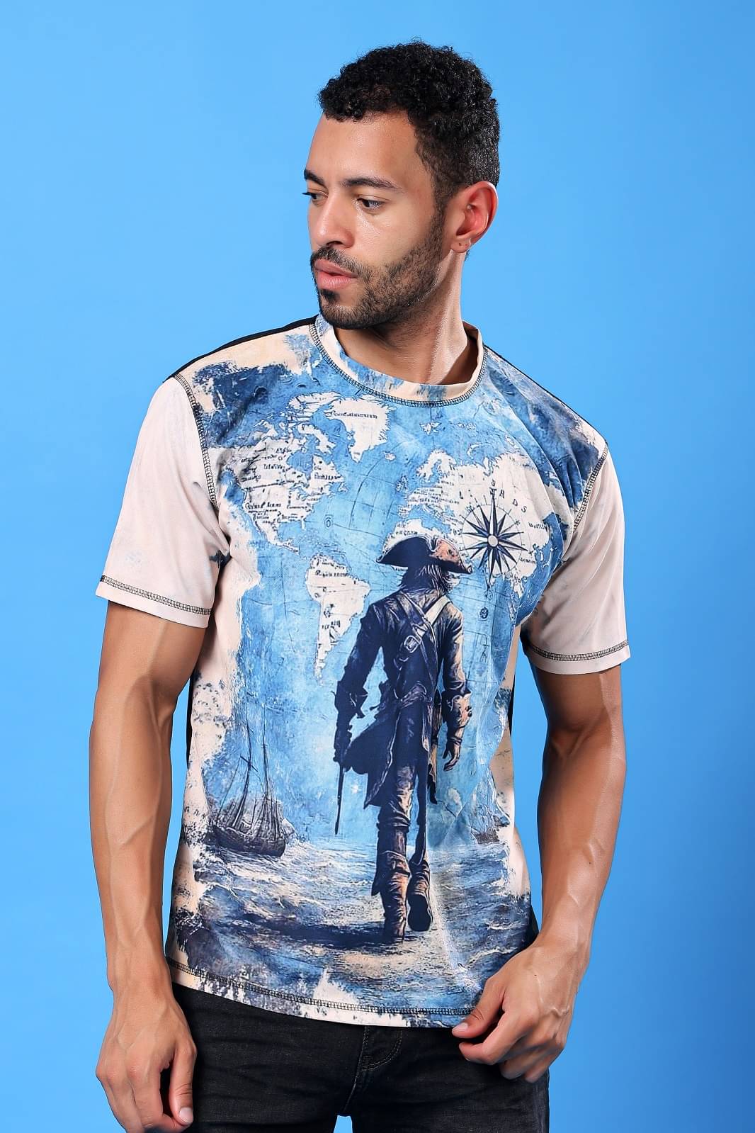 yellow tree Men Polyester Regular Fit Printed T-Shirt ( Multicolor ) yellow tree Men Polyester Regular Fit Printed T-Shirt ( Multicolor )