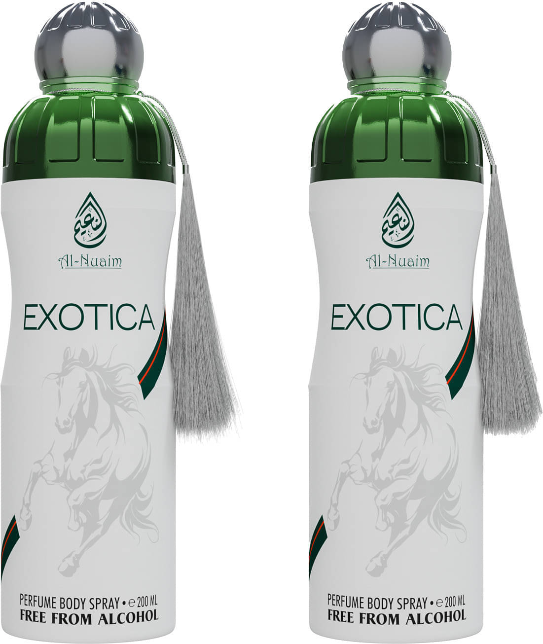     			Al-Nuaim Exotica Deodorant Alcohol - Free Deodo Deodorant Spray for Unisex 100 ml ( Pack of 2 )