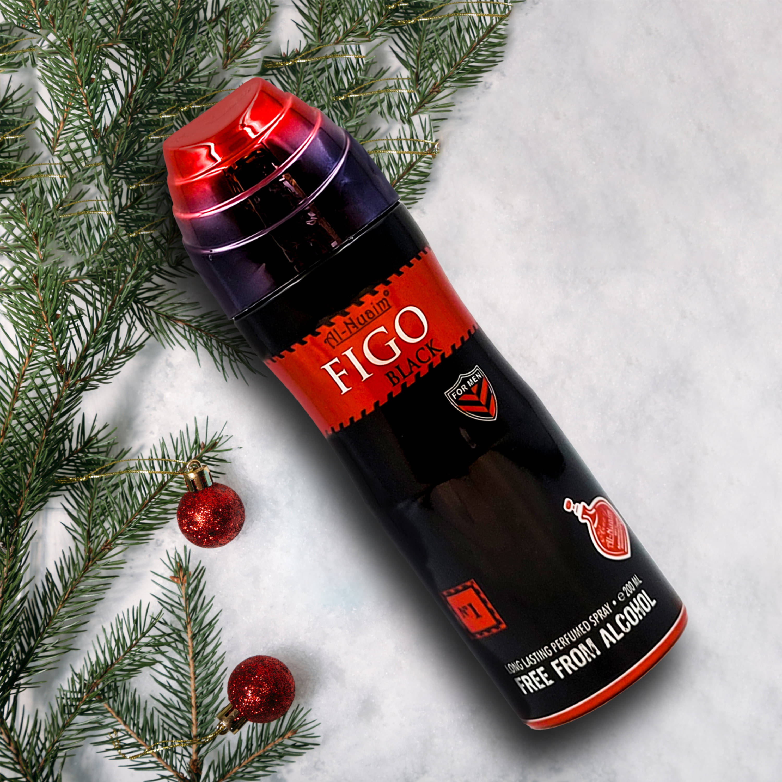     			Al-Nuaim Figo Black Deodorant Spray for Unisex 100 ml ( Pack of 1 )