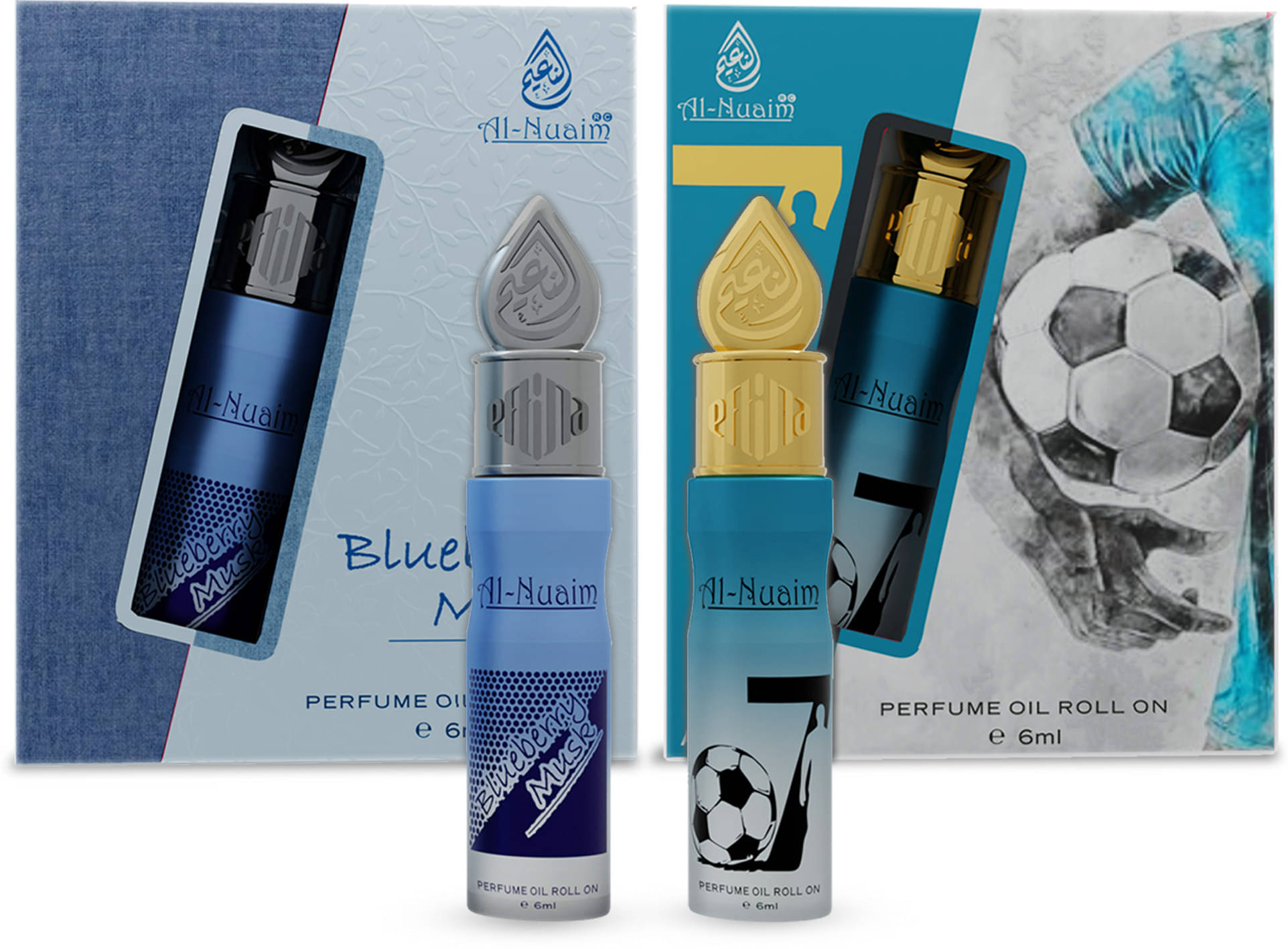     			Al-Nuaim Oud Non- Alcoholic Miniature Attar ( Pack of 2 )